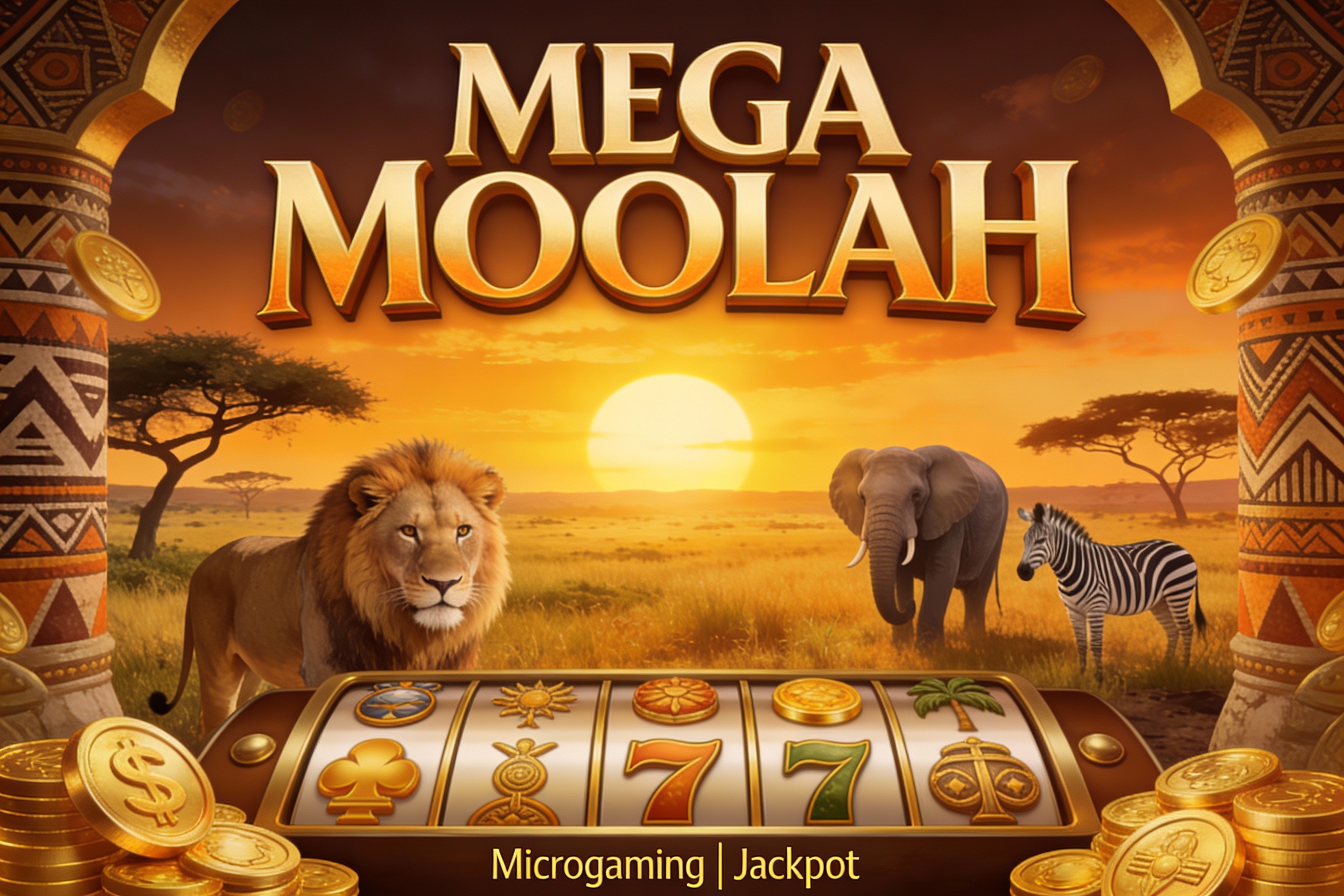 Mega Moolah Jackpot Slot - Microgaming